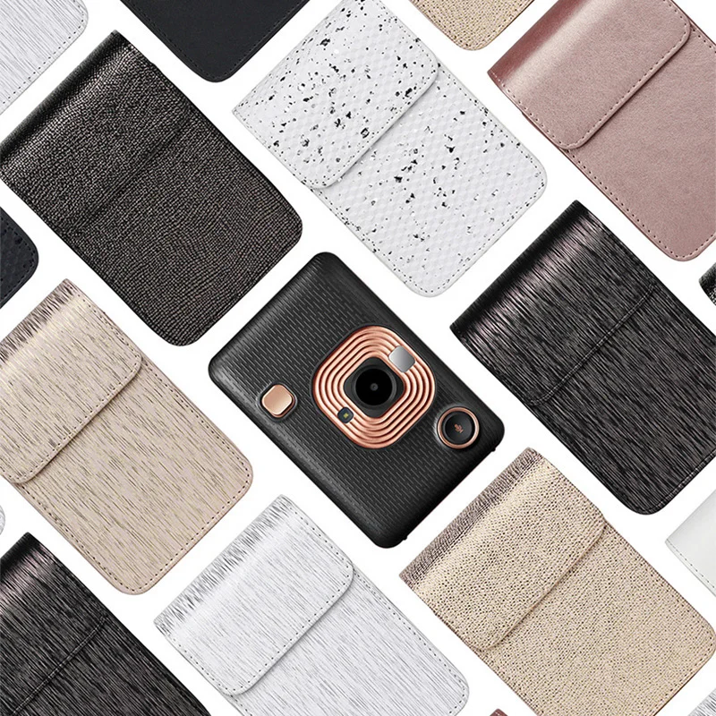 Защитный чехол для Fuji Fujifilm Instax Mini Liplay из искусственной кожи сумки камеры