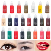 semi permanent makeup pigment eyebrow inks lips eye line tattoo color microblading pigment body art beauty tool supplies