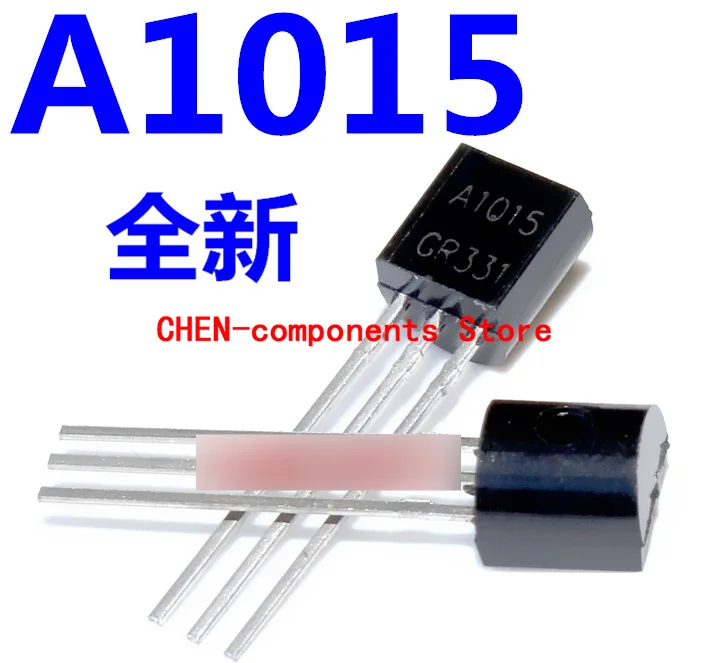 

100 шт Новый A1015 2SA1015 TO-92 Триод с прямой вставкой