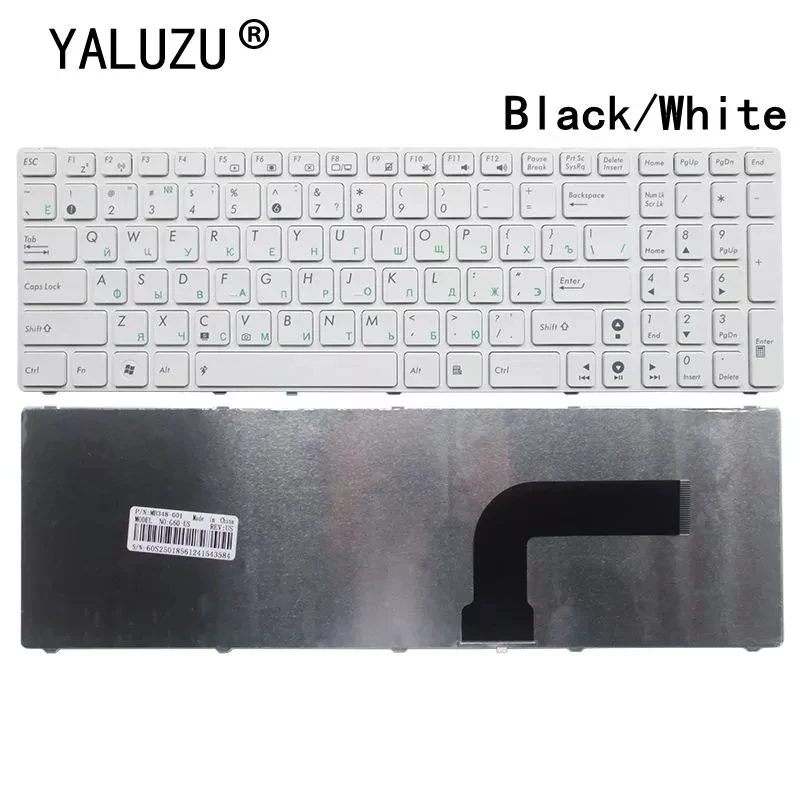 Новая русская клавиатура для ноутбука Ausu G73Sw G73Jw K52D K52DR K52DY K52JK K52JT K52JU K52JV K53SV K53SC
