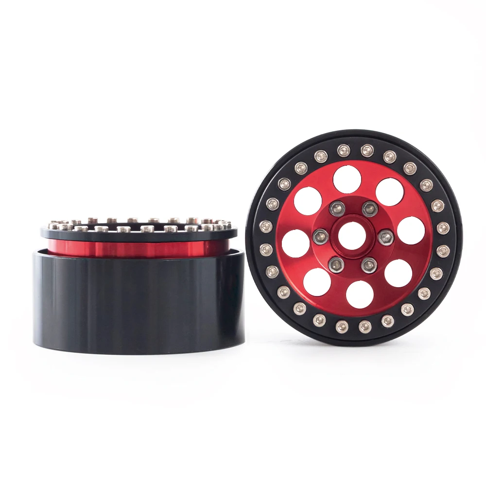 Алюминиевые колесные диски 1 9 дюйма Beadlock для 1/10 RC Rock Crawler TRX4 SCX10 III Гладиатор YK4102