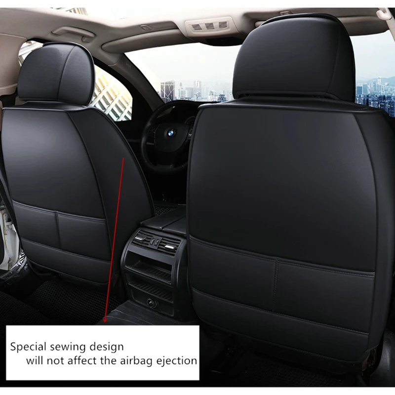 1 шт. кожаный чехол для автомобильного сиденья подушка Nissan Almera N16 Qashqai J10 X trail T31 Patrol