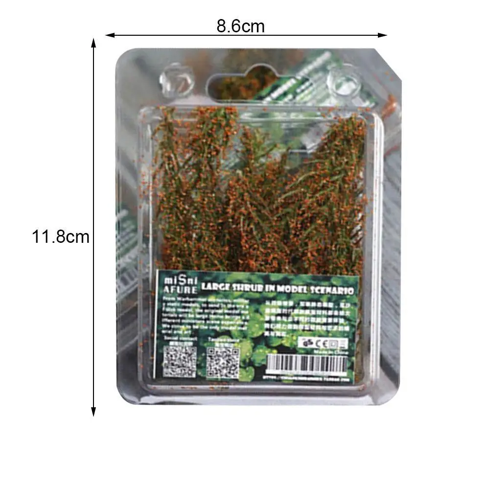 

Shrubs DIY Miniature Landscape Material Military Model Terrain Table Simulation Cluster Scene Sand Construction Material O4W8