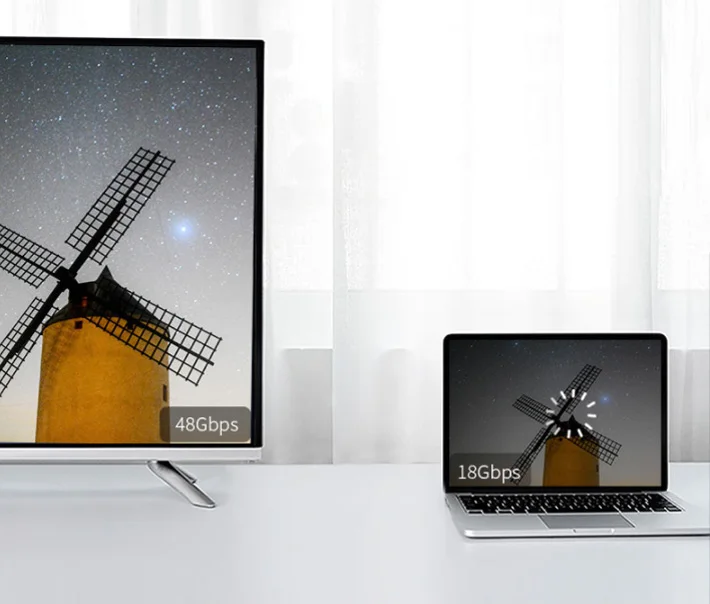 CHOSEAL Ultra HD высокоскоростной HDMI 2,1 кабель 8K 48 Гбит/с 120 Гц HDR Dolby Vision eARC HDMI шнур 2,1