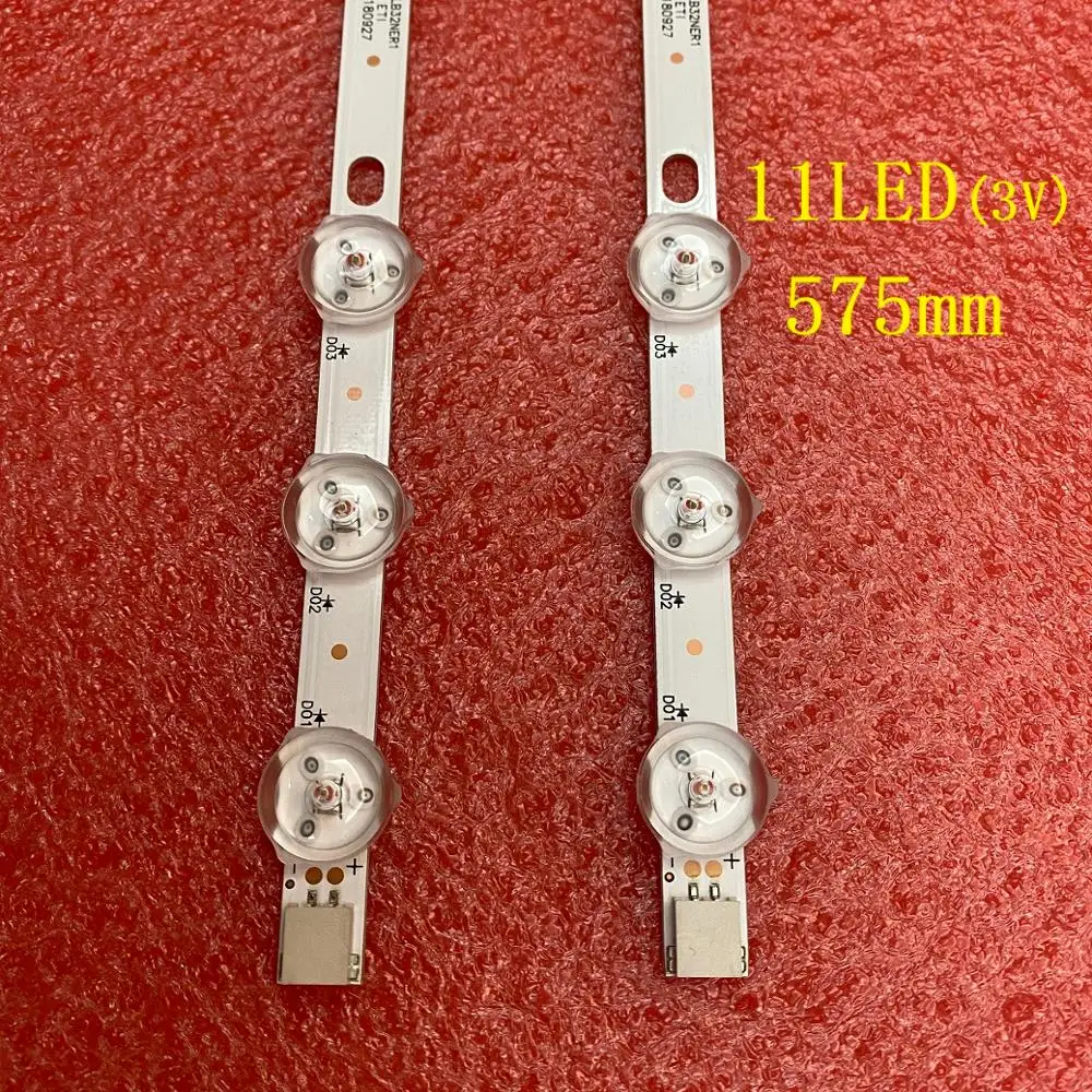 2 шт. светодиодный Подсветка для 32HEL2839T vestel 32D1333DB Hitachi 32HE1000 D 32265HD 32167HDDVD LT 32C690