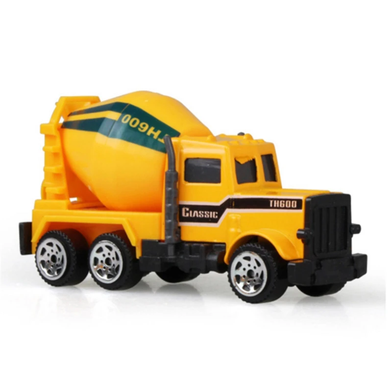 Детская модель игрушечный миксер бульдозер мини-инженерный экскаватор дорожный