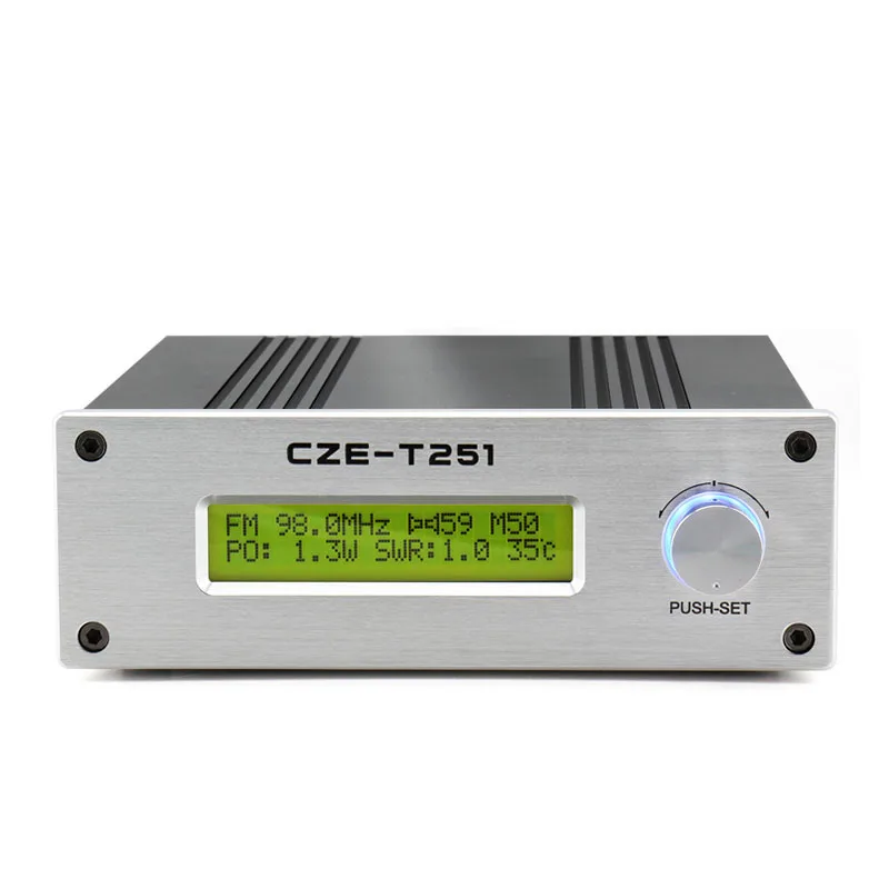 CZE-25A 25 Вт FM-трансмиттер 87-108 МГц для вождения радиостанций в кинотеатре
