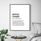 Мощность пара высокой четкости Печать на холсте словарь типографии плакат скандинавский настенная живопись настенные картины Украшения в спальню