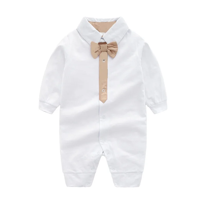 Брендовая Новая модная Осенняя Повседневное одежда для малышей комбинезон