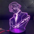 Аниме Фигурка Светодиодная лампа SK8 Бесконечность 3d ночной Светильник для спальни Декор ночной Светильник детский подарок на день рождения манга комнатная настольная лампа