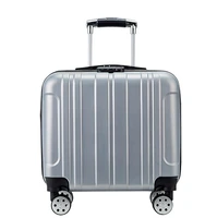 2021 stylish small suitcase on wheels ladies fashion 14 inch mini cabin suitcase