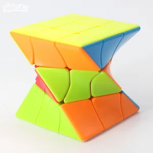 Twisty 3x3 кубик 3x3x3 магические кубики особая необычная форма пазл без наклеек обучающие игрушки для детей Cubo Magico