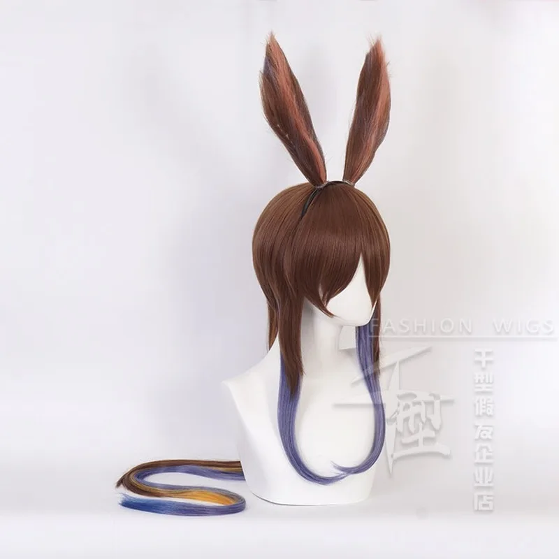 Длинные прямые термостойкие синтетические волосы для косплея arрыцари Амия с