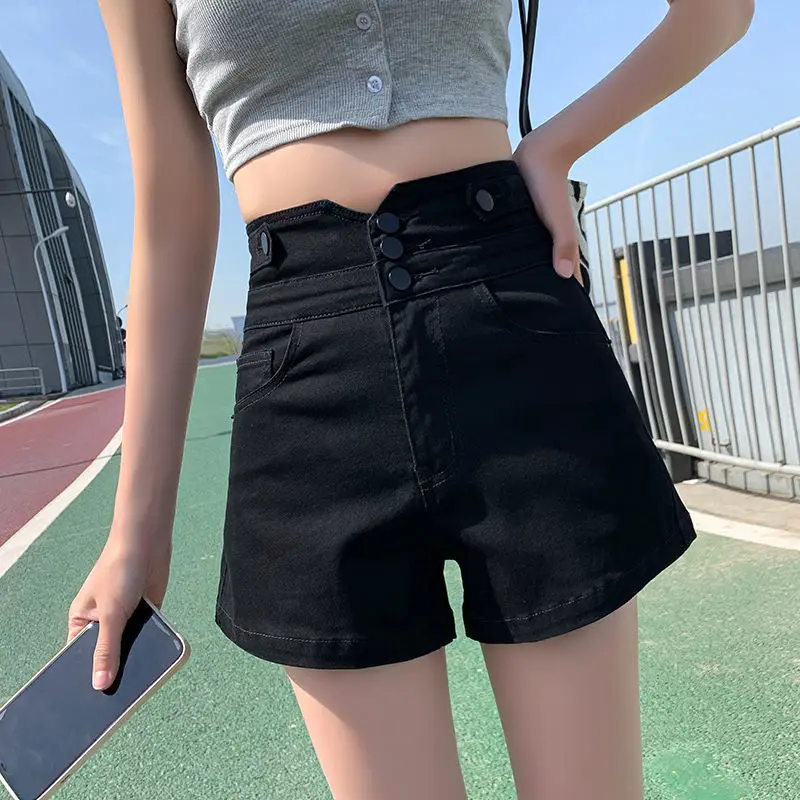 

New 2021 summer Women's High waist jeans Pants Sexy Casual Slim shorts Trousers designer brand jeans Denim Shorts plus size