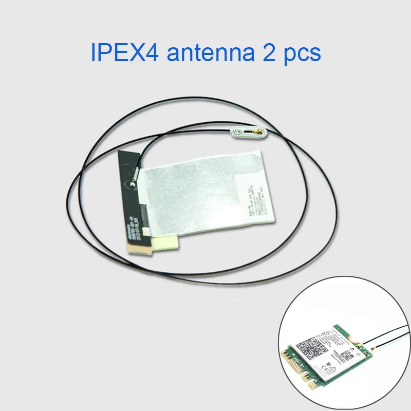 Ноутбук поколения IPX4 M.2 Wi Fi карта 9260ac AX200 EM7455 BCM94360CS антенна 4G модуль со встроенной