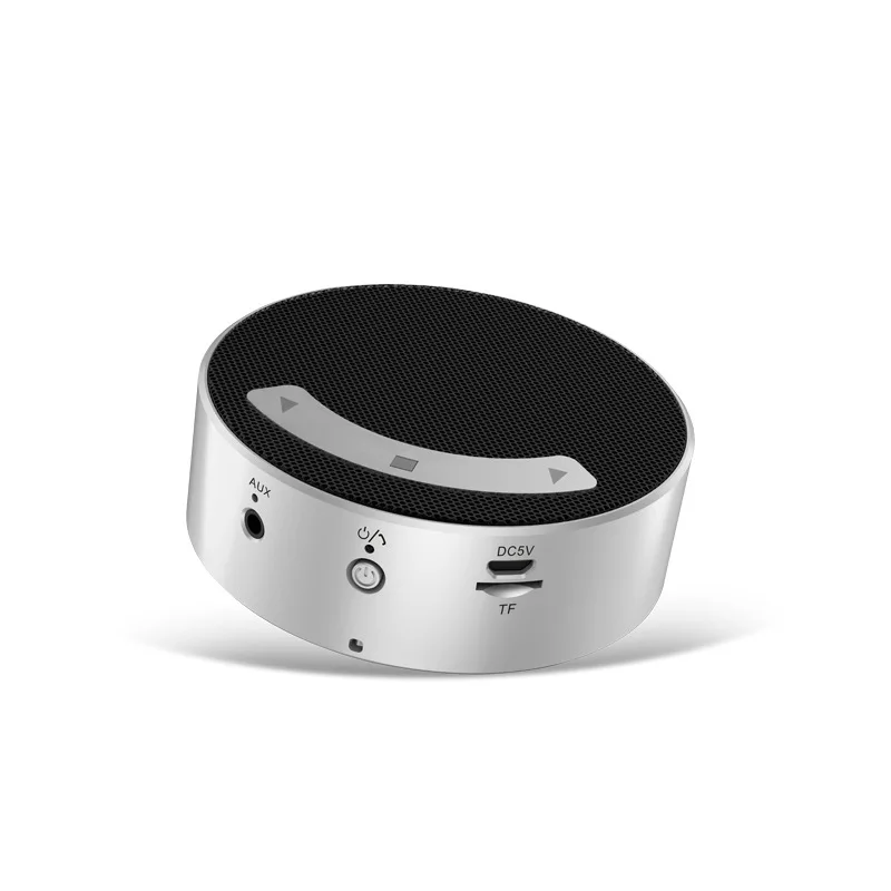 Металлический Bluetooth портативный динамик с сабвуфером мини музыка беспроводной