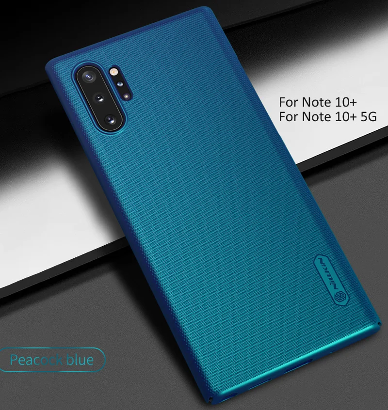 Nillkin матовый защитный чехол для samsung Galaxy Note 10 Plus Жесткий пластиковый Чехол Note10