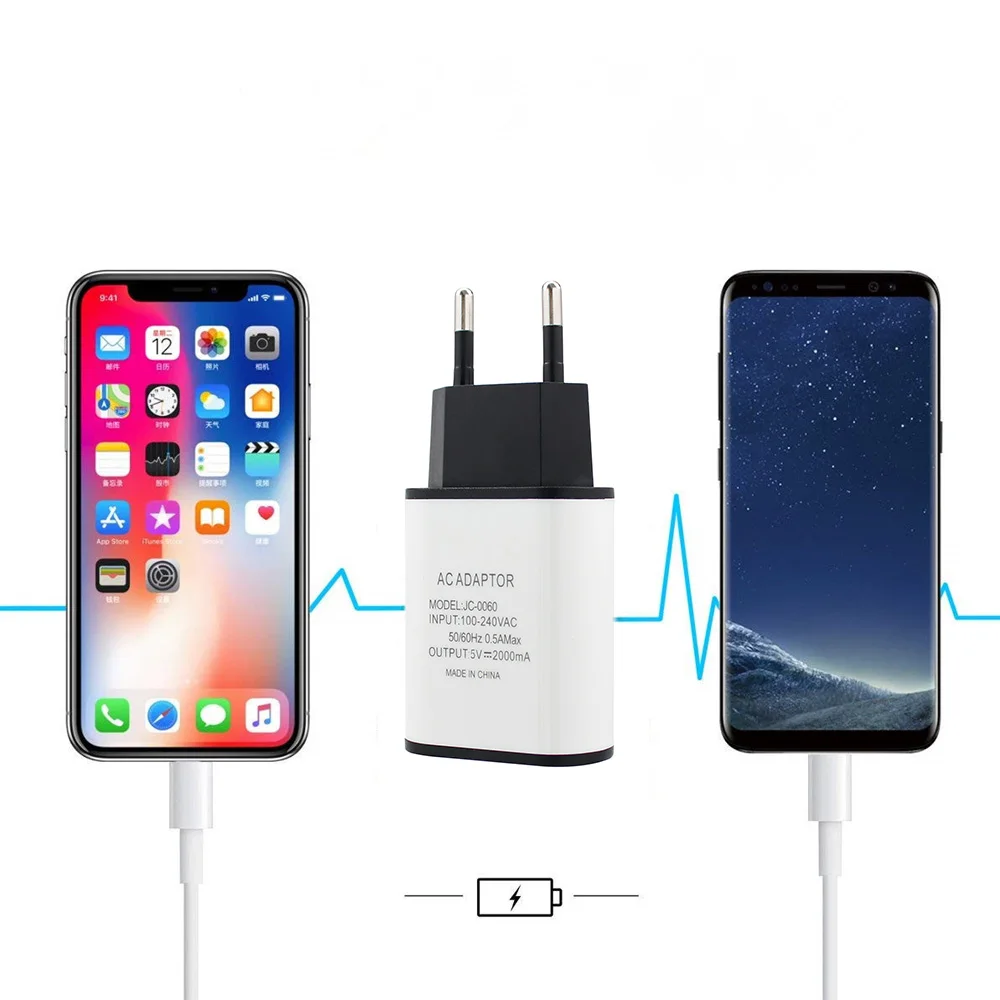 Адаптер питания переменного тока 5 В 2 А USB зарядное устройство адаптер для