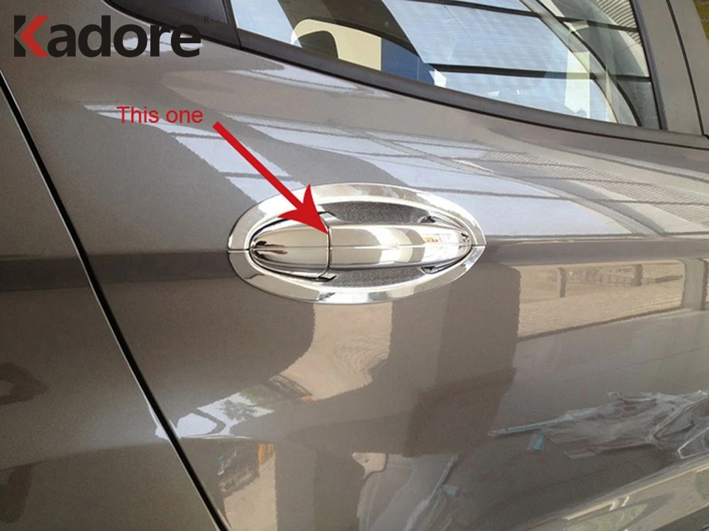 Накладка на дверную ручку для Ford Ecosport 2013 2014 2015 2016 ABS Chrome|exterior accessories|car door handle coverdoor