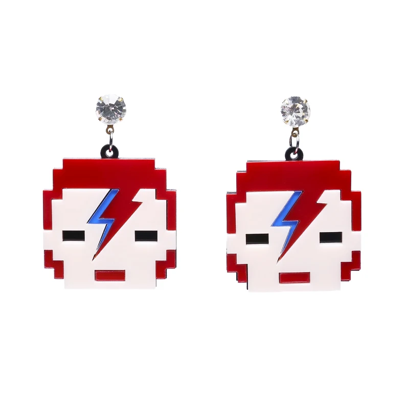 Мультипликационный персонаж личность пикселей lightning рыжие волосы мальчик