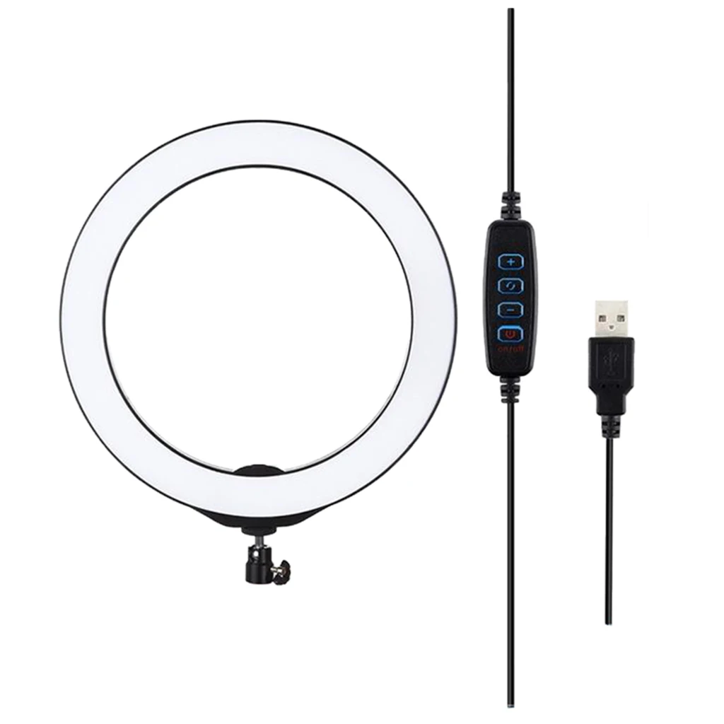 

Светодиодная кольцевая лампа заливающего света для селфи, для прямой трансляции, макияжа, съемки камеры
