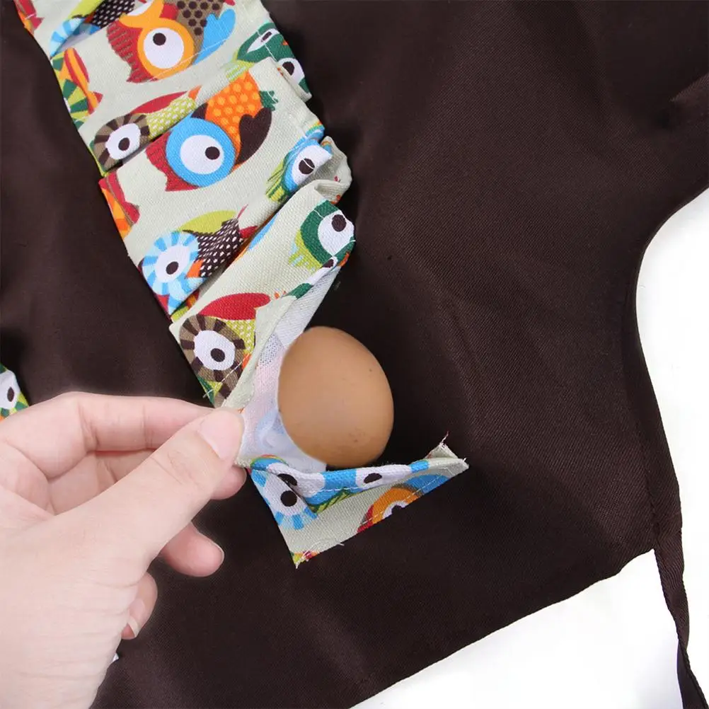 

Egg Apron Collecting and Gathering Egg Apron with 12 Storing Pockets for Holding Multiple Eggs