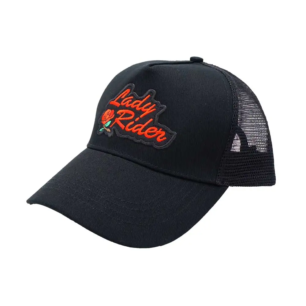Леди Rider/Bad девичьи байкерские патч вышивкой свободного покроя Бейсбол Кепки