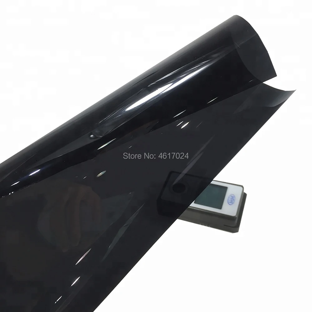 50 см х 200 самоклеящаяся пленка для окрашенного стекла с защитой от царапин VLT5 % 2