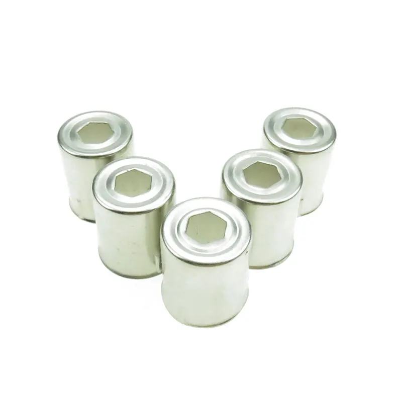 5 шт./лот из нержавеющей стали Пентагон отверстие Магнетронные колпачки для