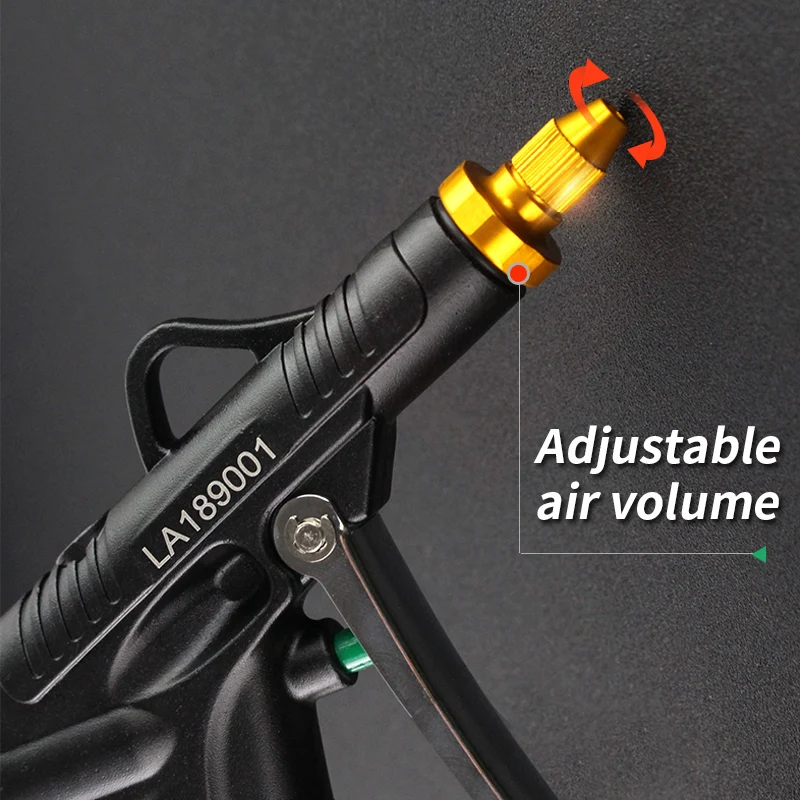 Пневматический фен LAOA портативный пистолет высокого давления из алюминиевого