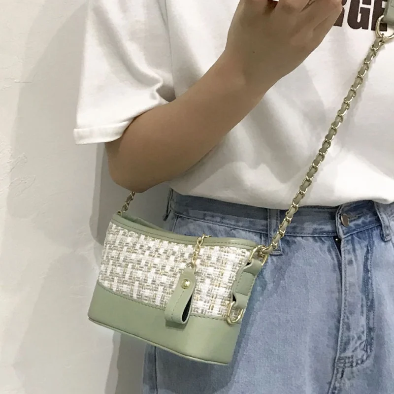 1 шт. осенне зимняя шерстяная тканевая сумка через плечо Большая вместительная