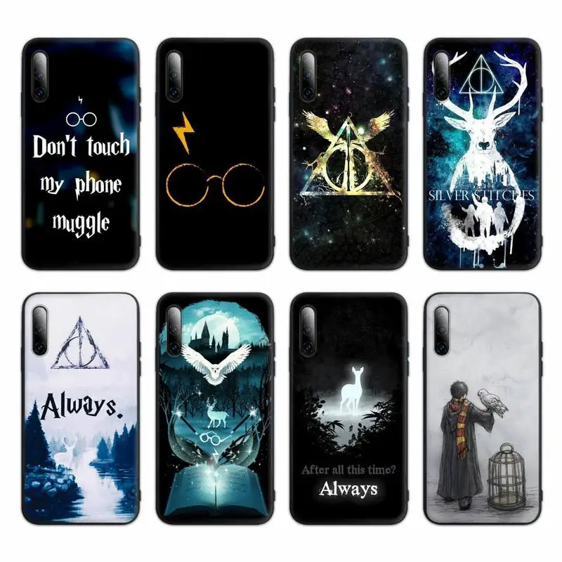 

Ring Potters Wand Harries Phone Case For Huawei P40 30 P20 Pro P10 P9 Lite E P Smart Z 2019 2020 Silicone Cover
