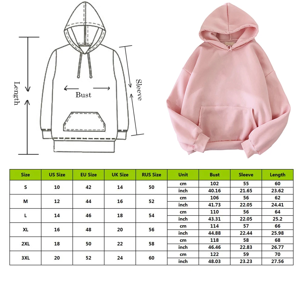 

Oversized 10 Colors Sweatshirts autumn Women's Solid Hooded Female 2020 Cotton Thicken Warm Hoodies Lady Autumn Fashion Tops