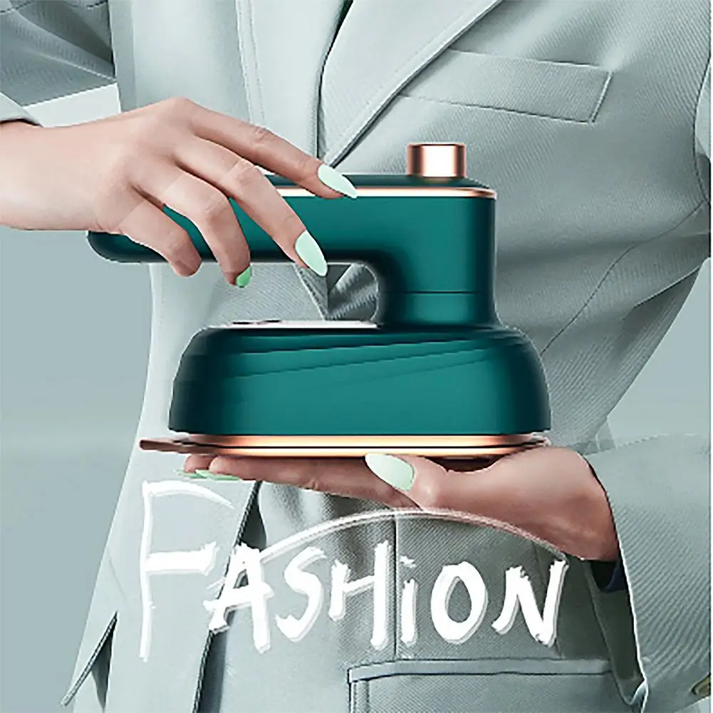 

Handheld Steam Iron Powerful Portable Rapid Heating Fabric Crease Remover Micro Steamer Ironing Machine For Travel Home Use