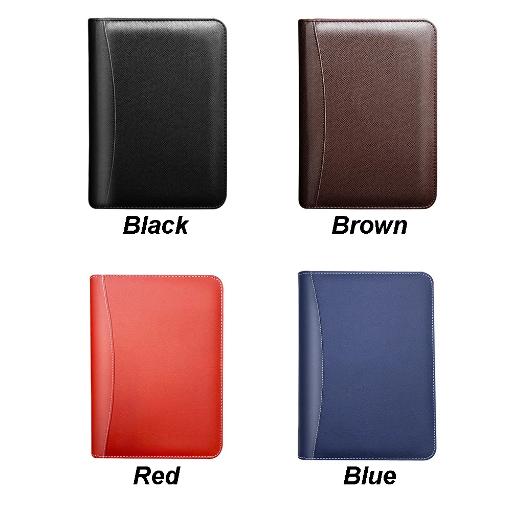 

Planning Portable Work Stationery Company With Calculator School Business Book PU Hardcover Planner Daily Memo Writing Notebook