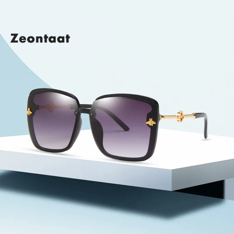 Солнцезащитные очки в ретро стиле UV400 женские квадратные брендовые дизайнерские