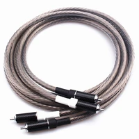 hifi odin rca cable carbon fiber rca interconnect rca audio cable with silver plated rca plug