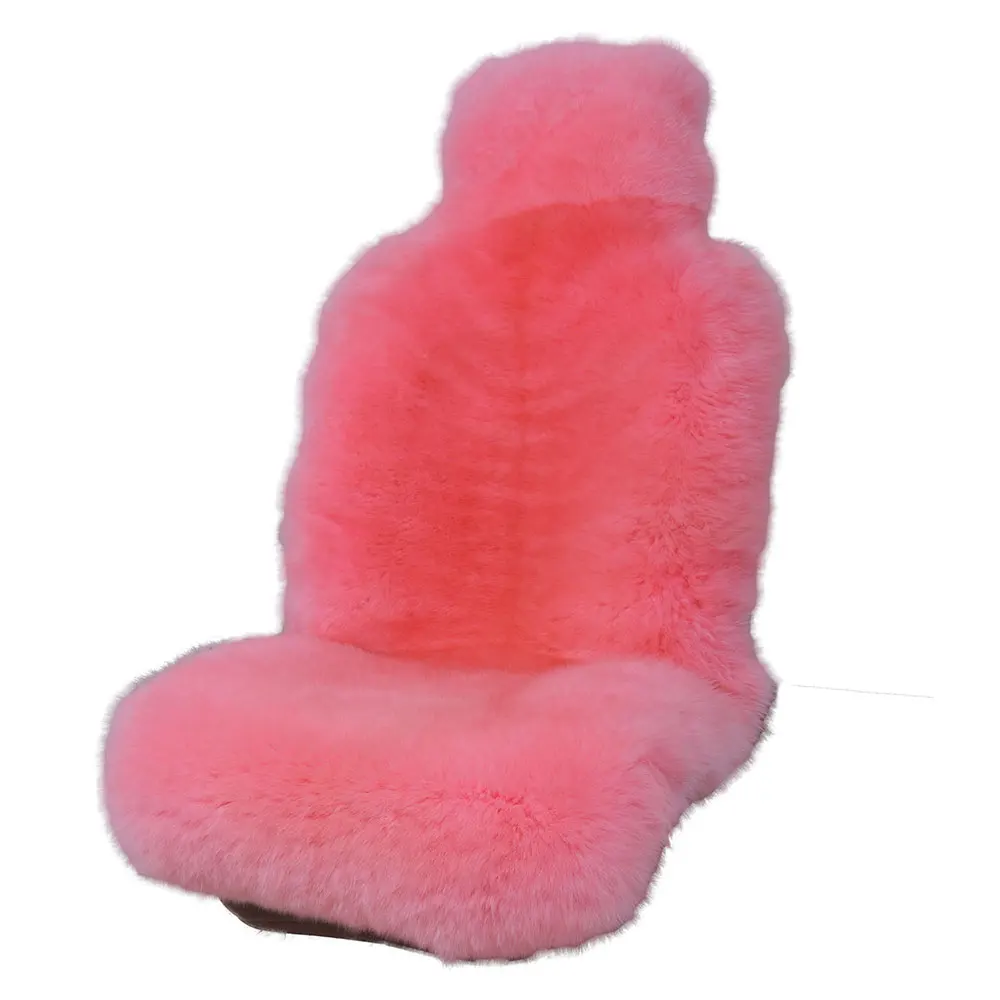 KAWOSEN 1 шт. универсальные чехлы на передние сиденья автомобиля из цельной овчины