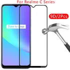 Защитное стекло 9d для realme c11, c12, c15, c20, c21, c25, c3, c3i, 360