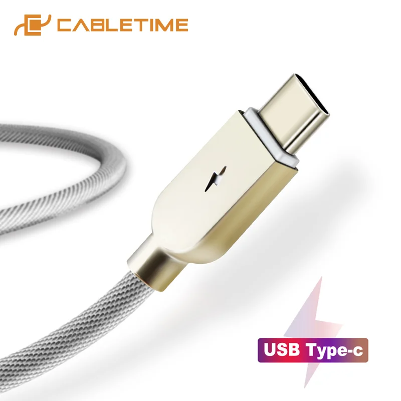 Кабель USB C для Oneplus 5 зарядный кабель силовая изоляция типа Samsung S9 Huawei Xiaomi C145|Кабели
