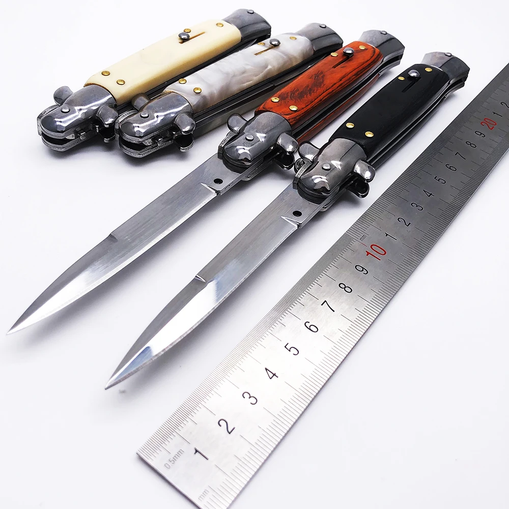 BMT 9 &quotИтальянский AKC Godfather Stiletto мафия тактический складной нож выживания для
