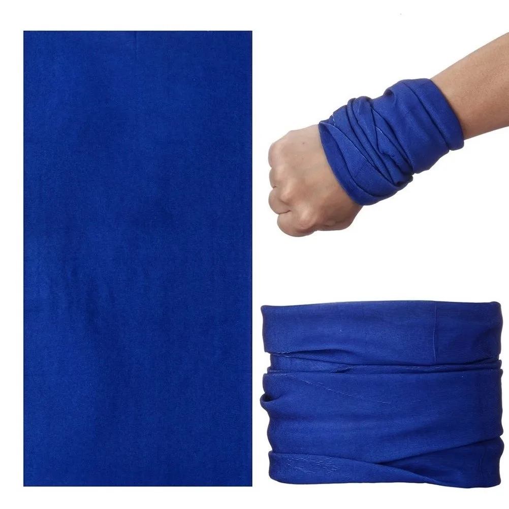 12 шт ветрозащитный головной платок сплошной цвет шеи гаитер шейный для зимы