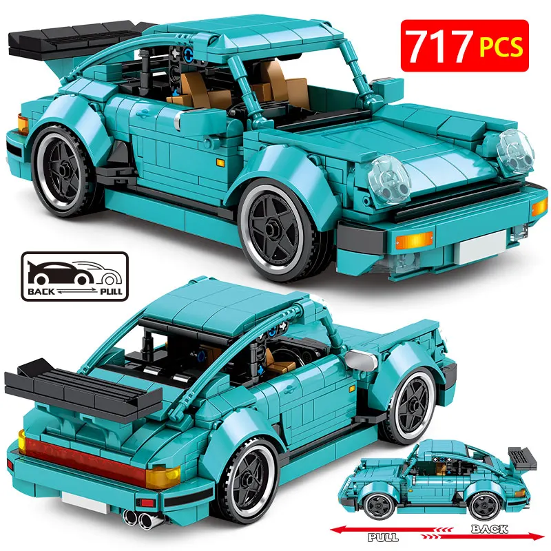 

Конструктор механический гоночный автомобиль MOC «сделай сам»