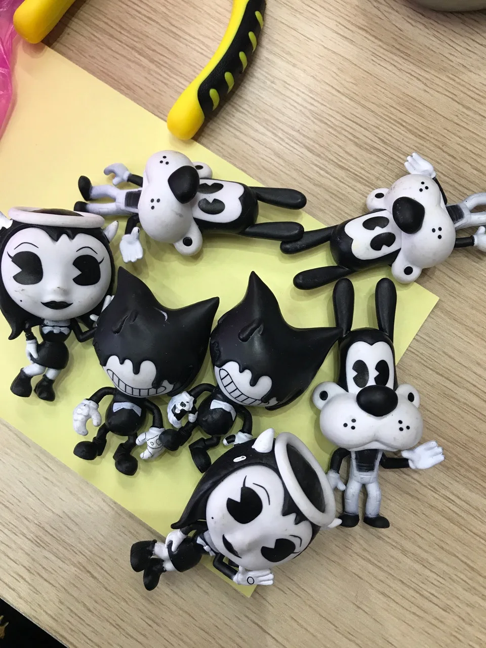 

Game Figure Bendy Ink Machine Toys Doll Action Figuras Kids Collection Toy Bendy PVC DIY model Toy