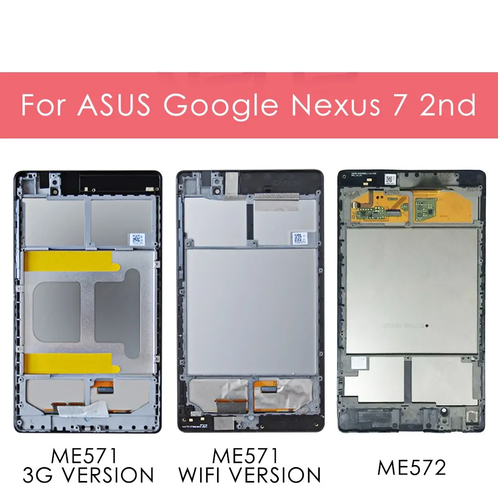 Оригинальный ЖК экран для ASUS Google Nexus 7 2 го поколения 2013 дюйма ME571 + дигитайзер