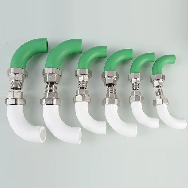 PPR фитинги для труб горячей и холодной воды 20/25 / 32PPR Shun Shui внутренний коленчатый