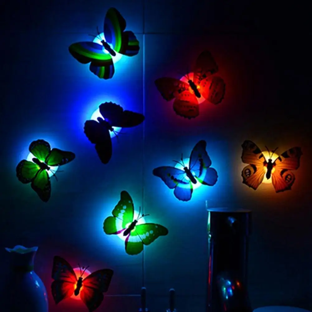 

Butterfly Lamp Creative Decoration ABS Color Changing LED Night Light for Living Room
