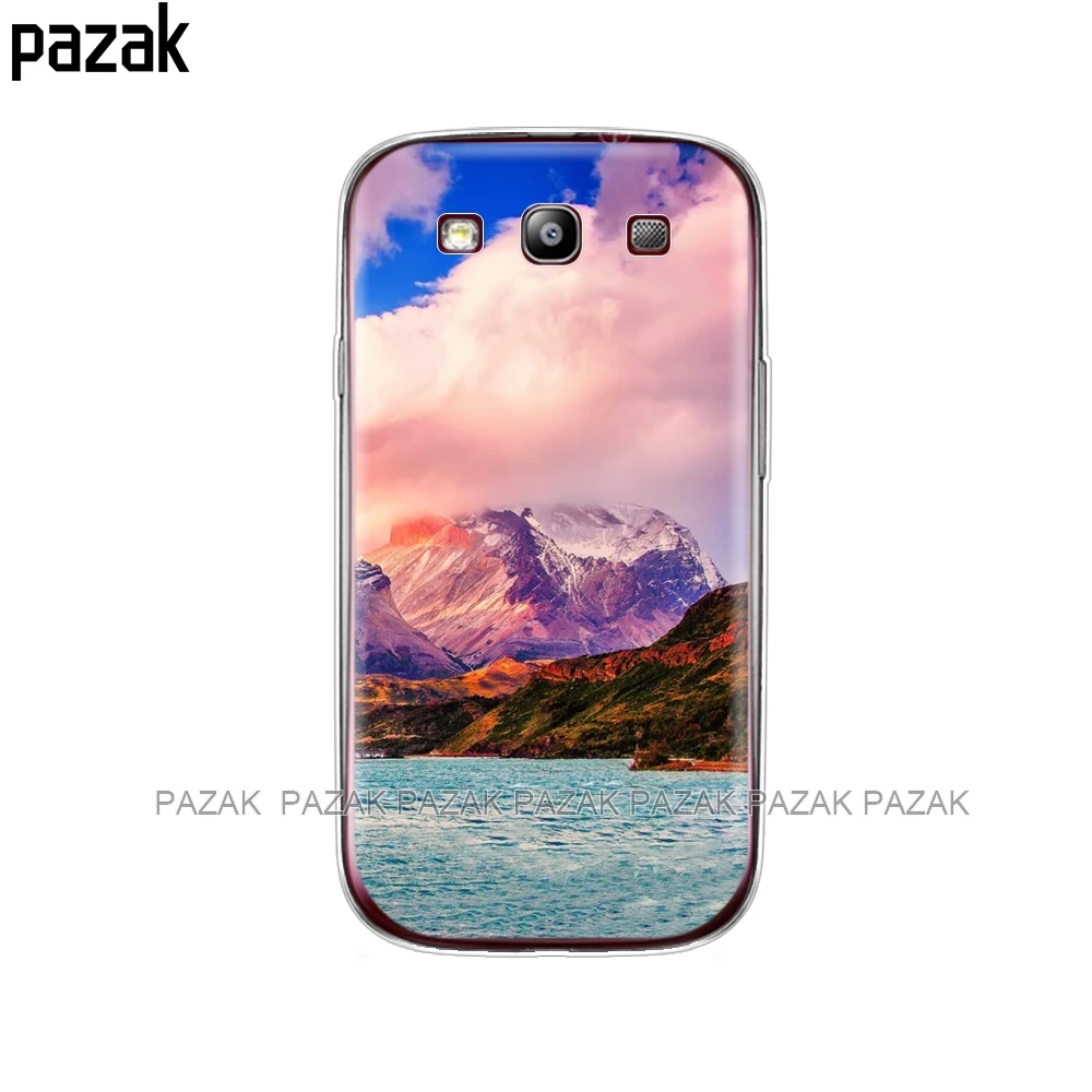 Силиконовый чехол для Samsung Galaxy S3 i9300 мягкая задняя крышка из ТПУ телефона бампер с