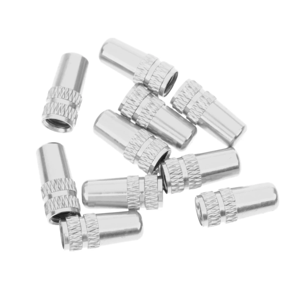 

30Pcs Cycling MTB Fixie Bike Bicycle Aluminum Alloy Presta Valve Cap Anodized Dust Cover