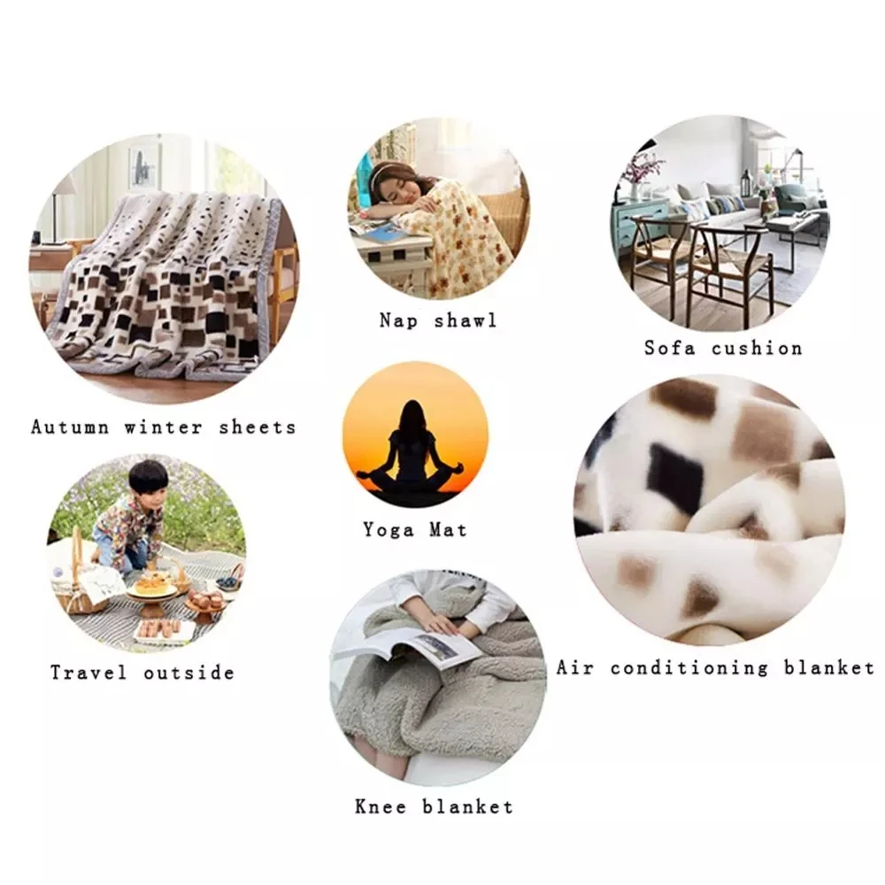 

Custom Winter Blanket Free Dropshipping Wholesale 2021